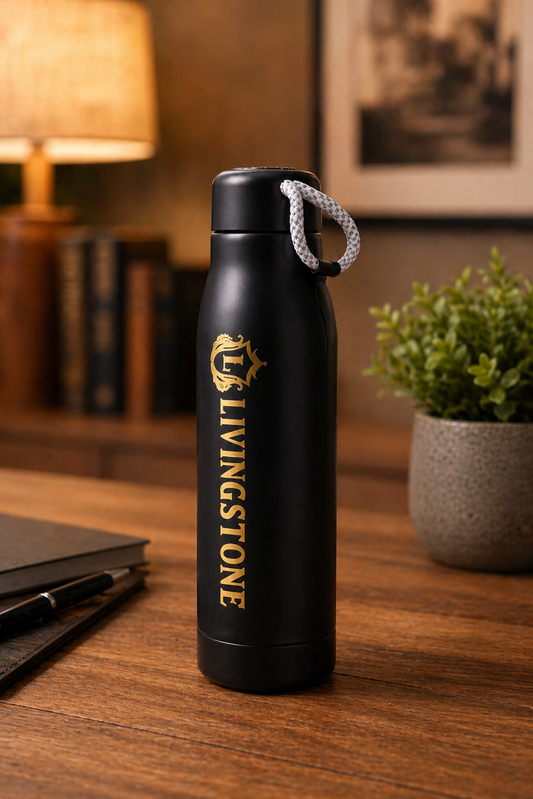 Livingstone Gold Coffee Bottle | Stainless Steel Thermal Flask