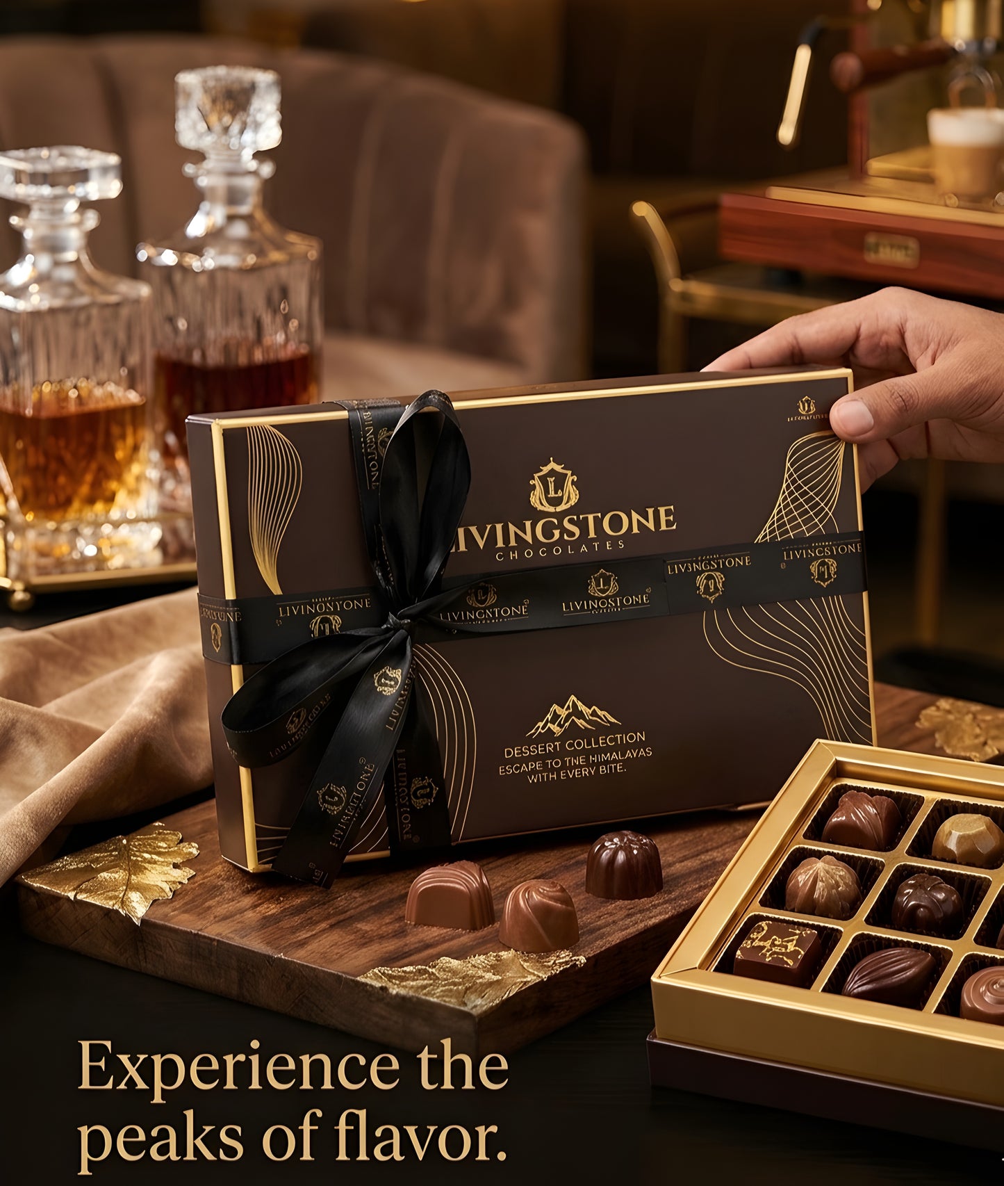 Premium Coffee Chocolate Gift Box 12 Pieces Assorted