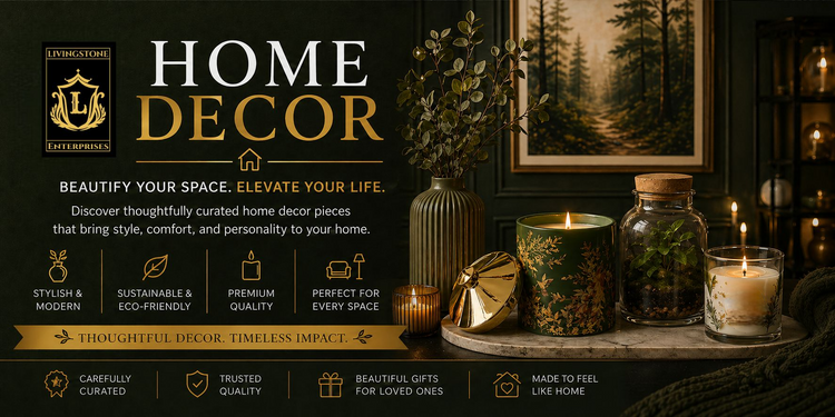 Home Decor Online in India | Stylish & Premium Decor | Livingstone Store