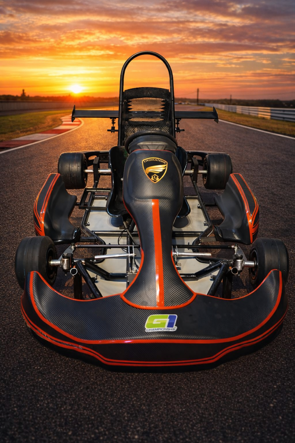Electric Go Kart Standard Model Rideable Kart