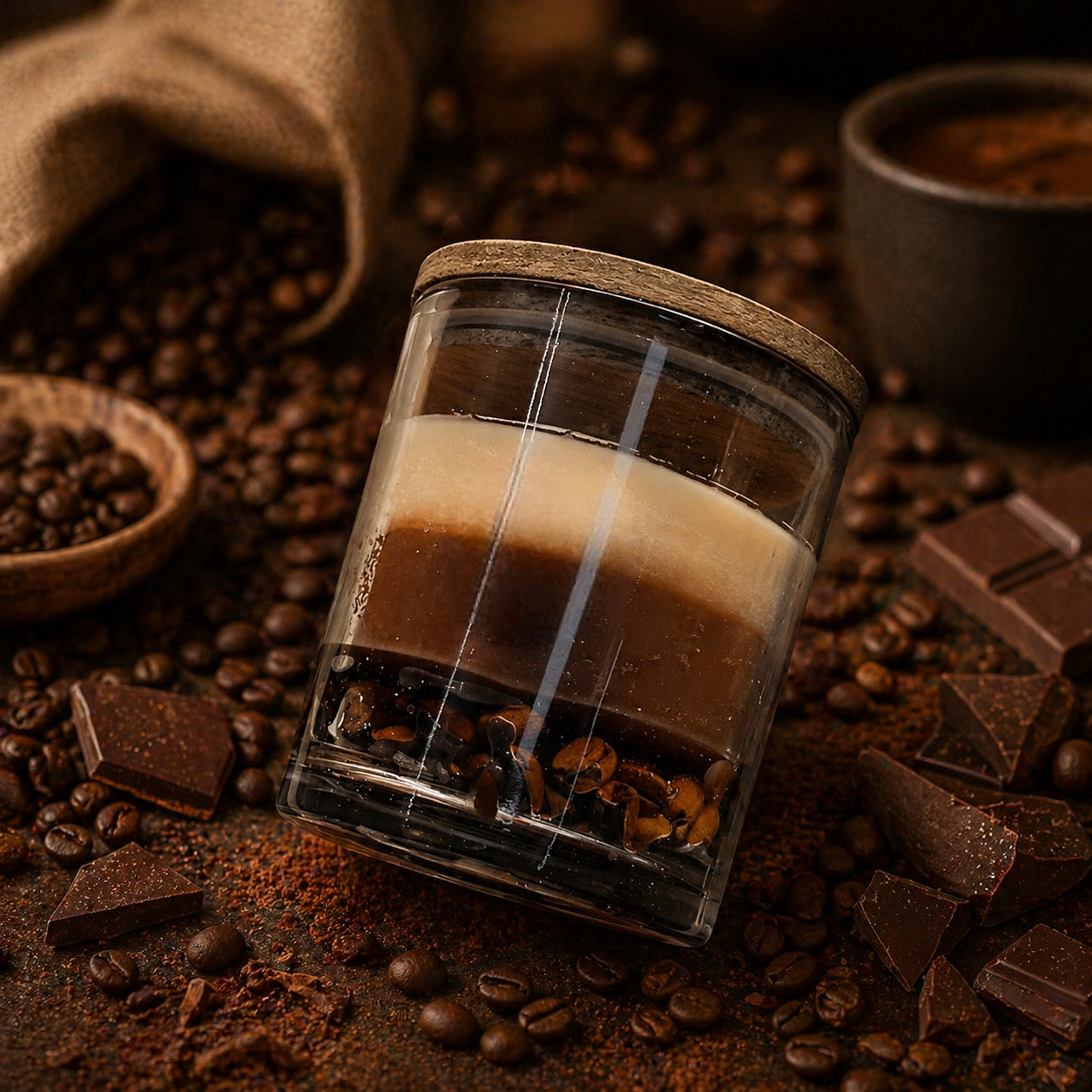 Coffee Brew Scented Candle | Coffee Fragrance Candle India