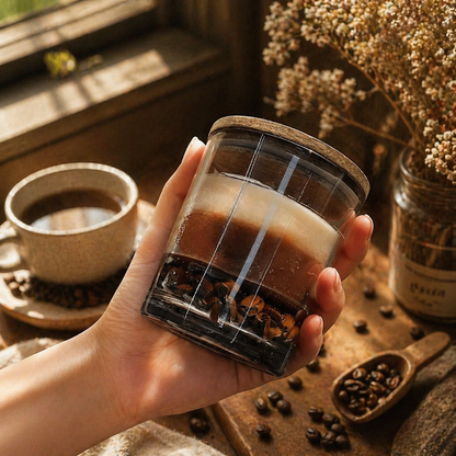 Coffee Brew Scented Candle | Coffee Fragrance Candle India