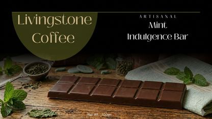 Artisanal Mint Chocolate Bar Premium Blend