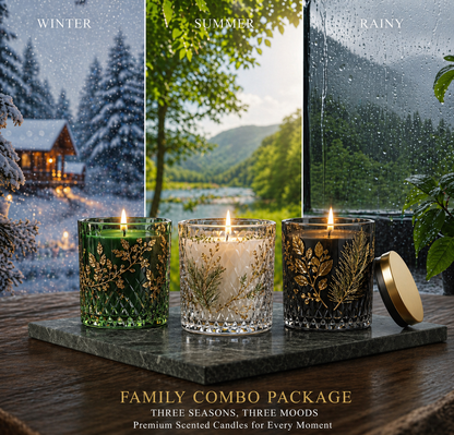 Livingstone Family Combo Scented Candles | Premium Gift Set