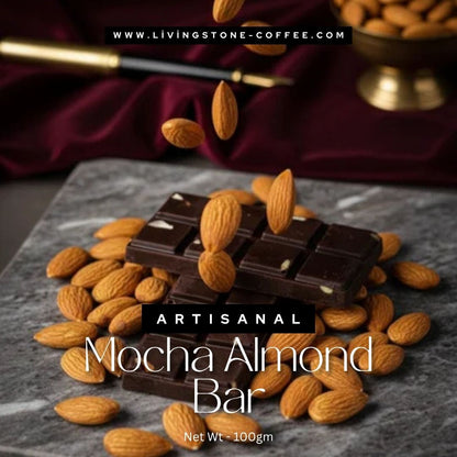 Premium Mocha Almond Chocolate Bar