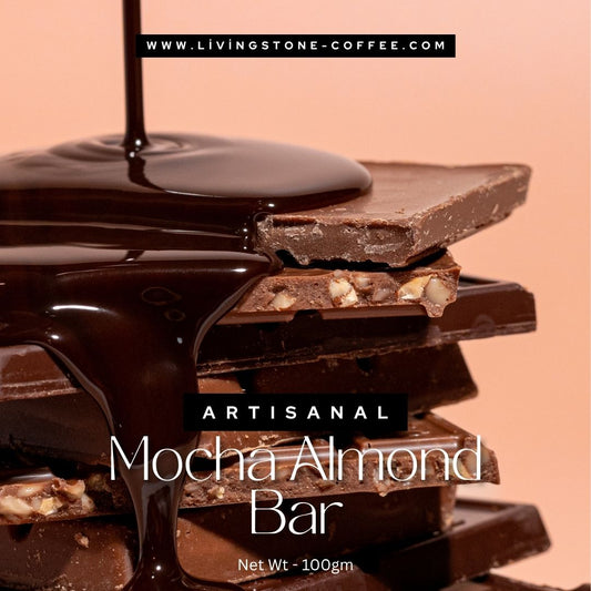 Premium Mocha Almond Chocolate Bar