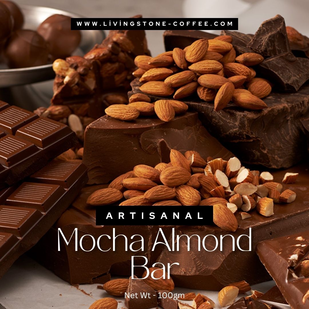 Premium Mocha Almond Chocolate Bar