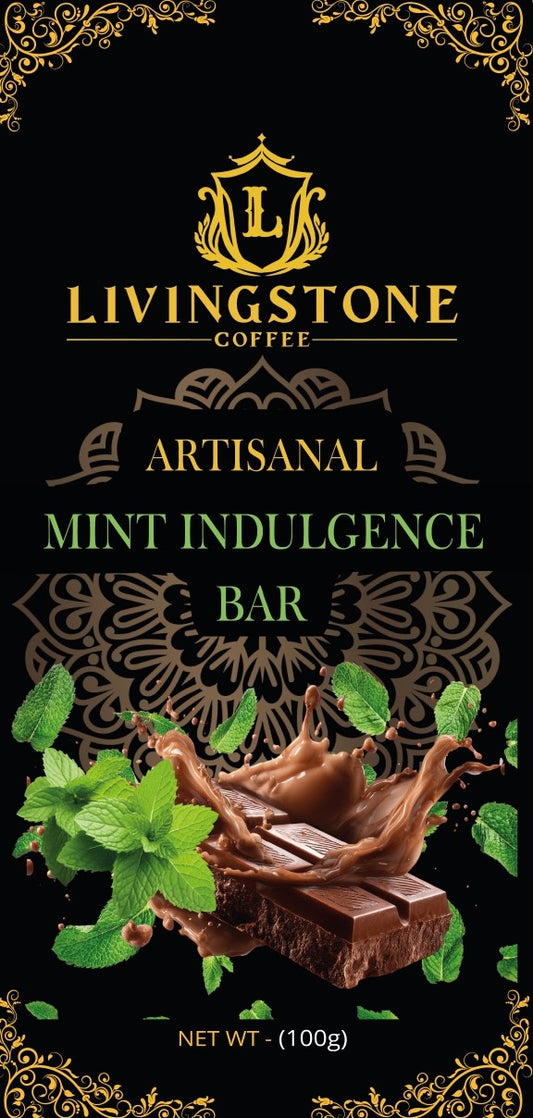 Artisanal Mint Chocolate Bar Premium Blend