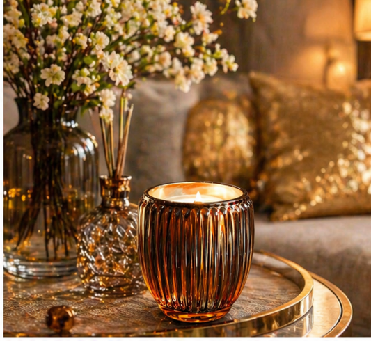 Crystal Candle Decorative | Scented Luxury Home Decor Candle